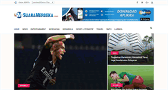 Desktop Screenshot of bt.suaramerdeka.com