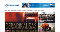 Desktop Screenshot of citizennews.suaramerdeka.com